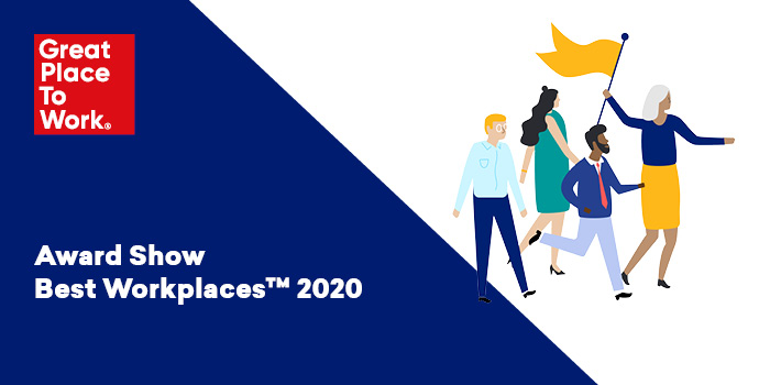 Award Show Best Workplaces™ of Belgium 2020 | Great Place To Work - English