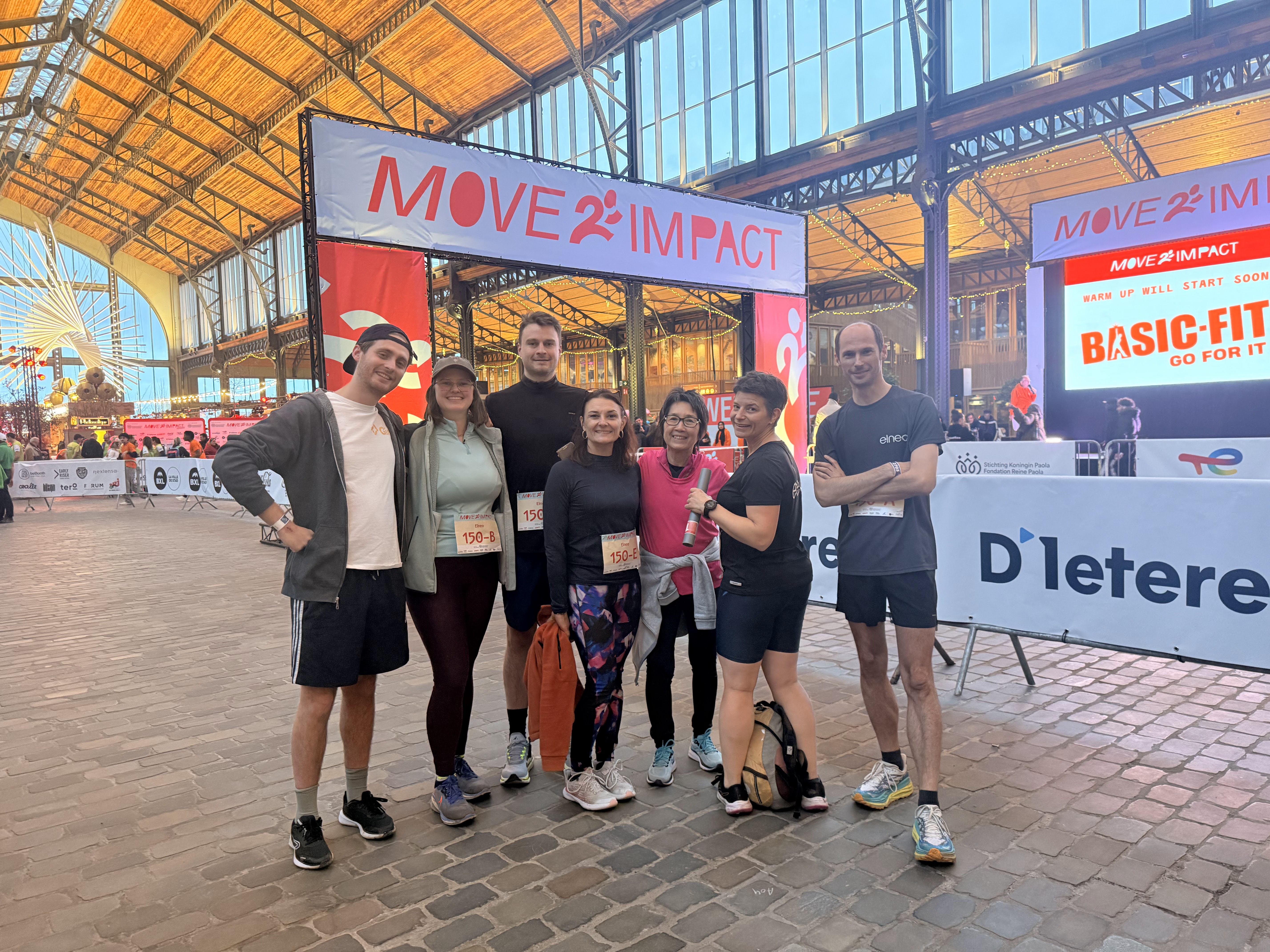 Elneo moves 2 impact. Colleagues do not hesitate to get involved in causes that are important to them.
