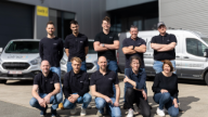 Our team of technicians at our Elneo site in Wetteren. A great team, competent and attentive to clients !