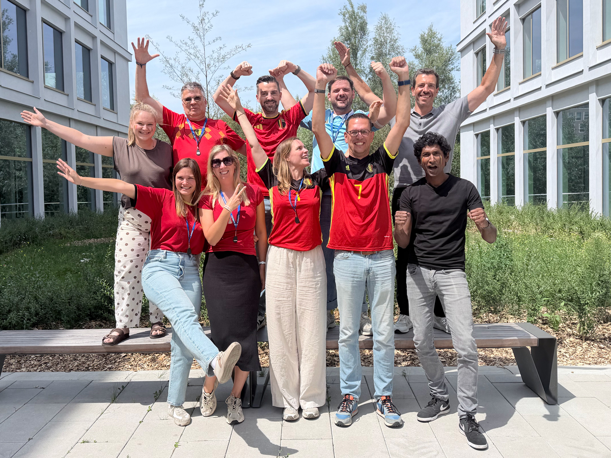 Cheering on the Red Devils during the world cup in 2025