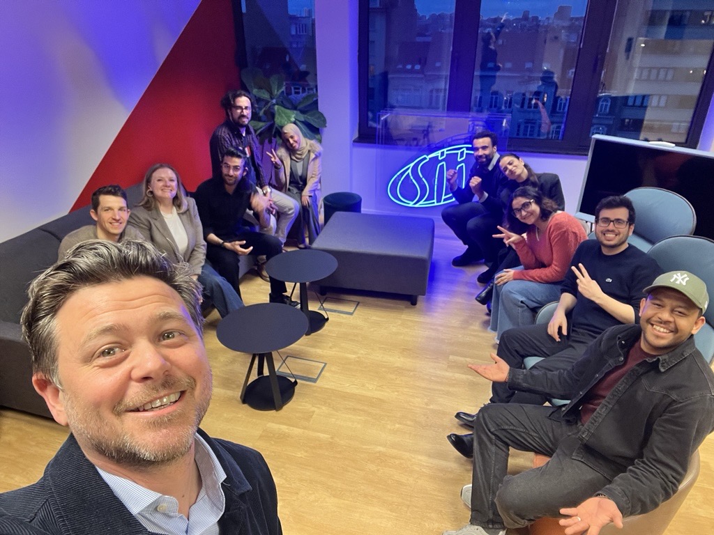 Afterwork at SII Belgium offices
