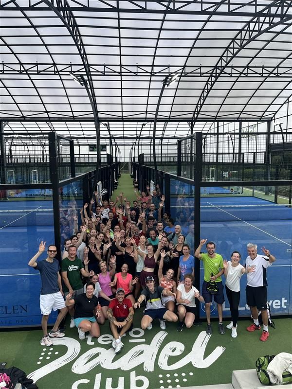 Our Padel event that we organize each year!