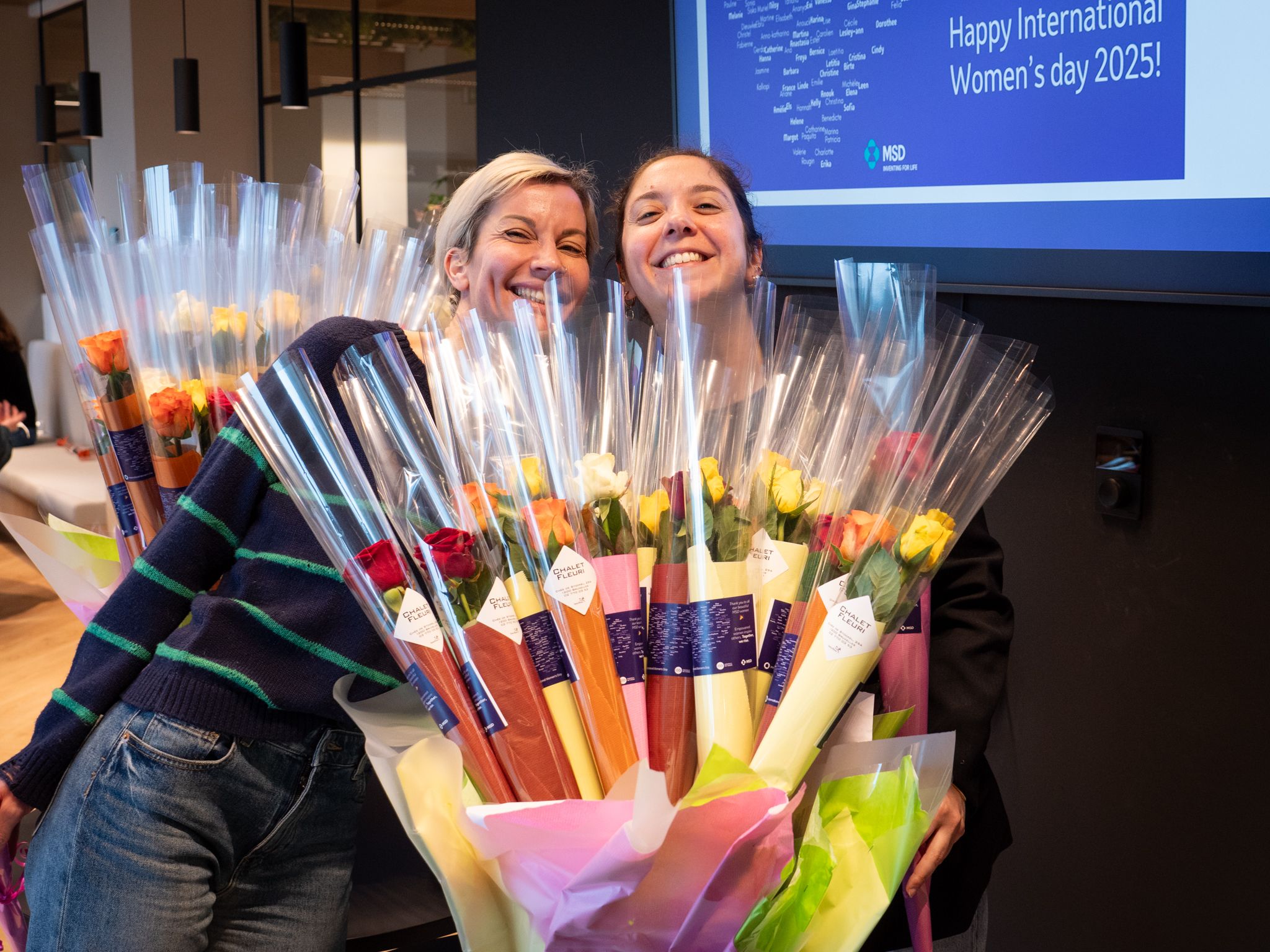 Women's International Day 2025 - we gave roses to our wonderful women!