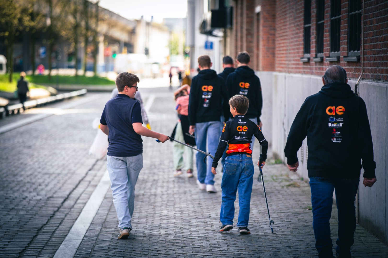 EK running was about the runners, their buddies ànd the clean-up with management,consultants and family at the same time