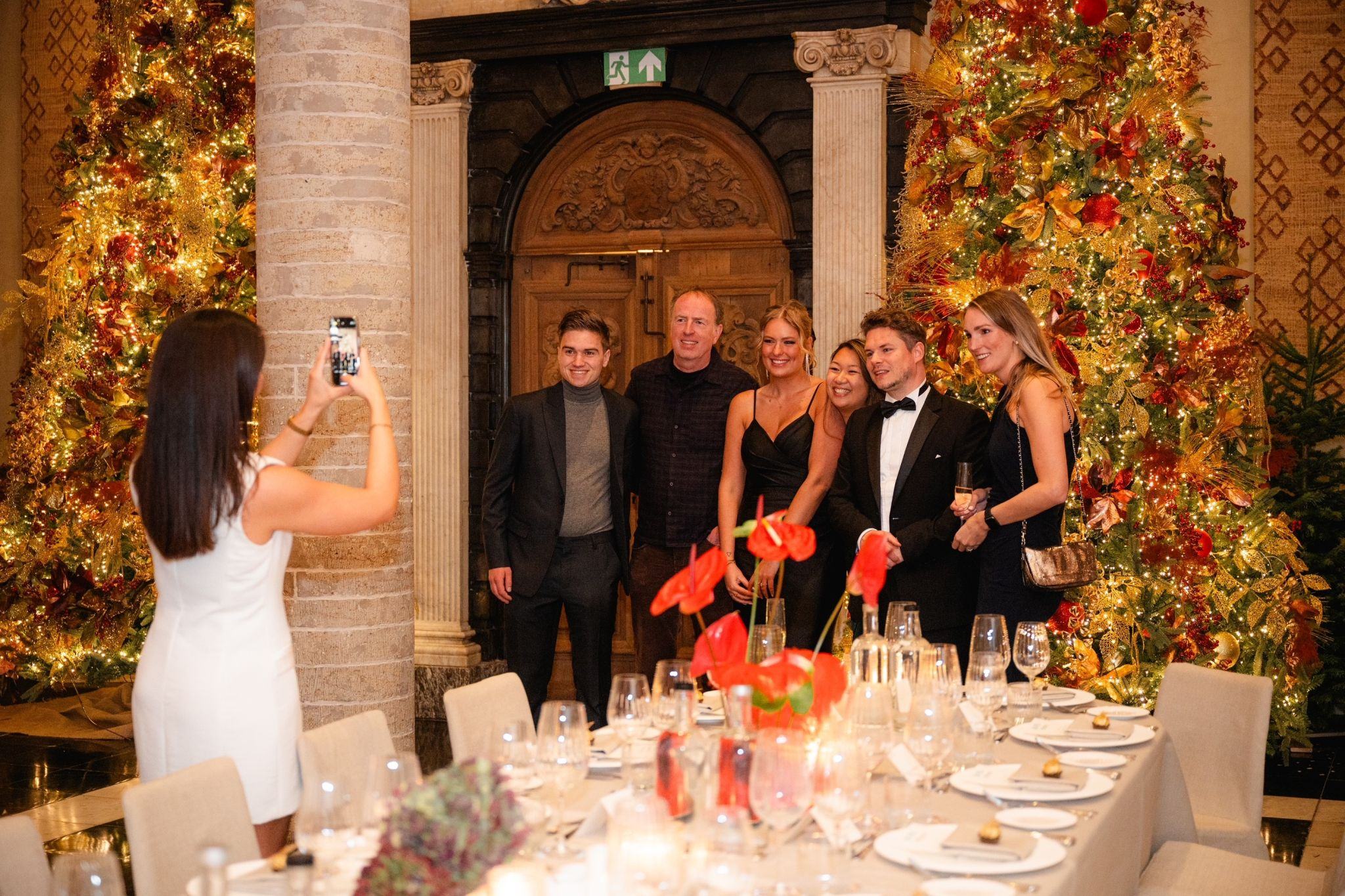 A Winter’s Spell at Botanic Sanctuary: festive gala, great food, and team spirit shining bright. A magical evening!