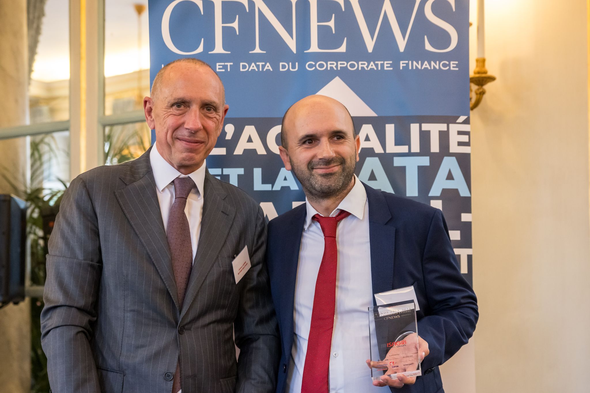 ISAGRI Group wins the Family Business Award at the 17th Grand Prix 2025 for External Growth organised by CFNEWS