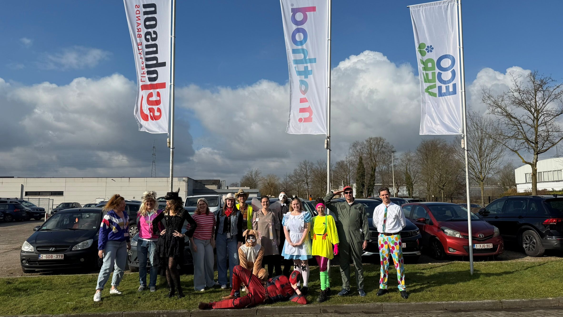 Everyone is happy because it's CARNIVAL!