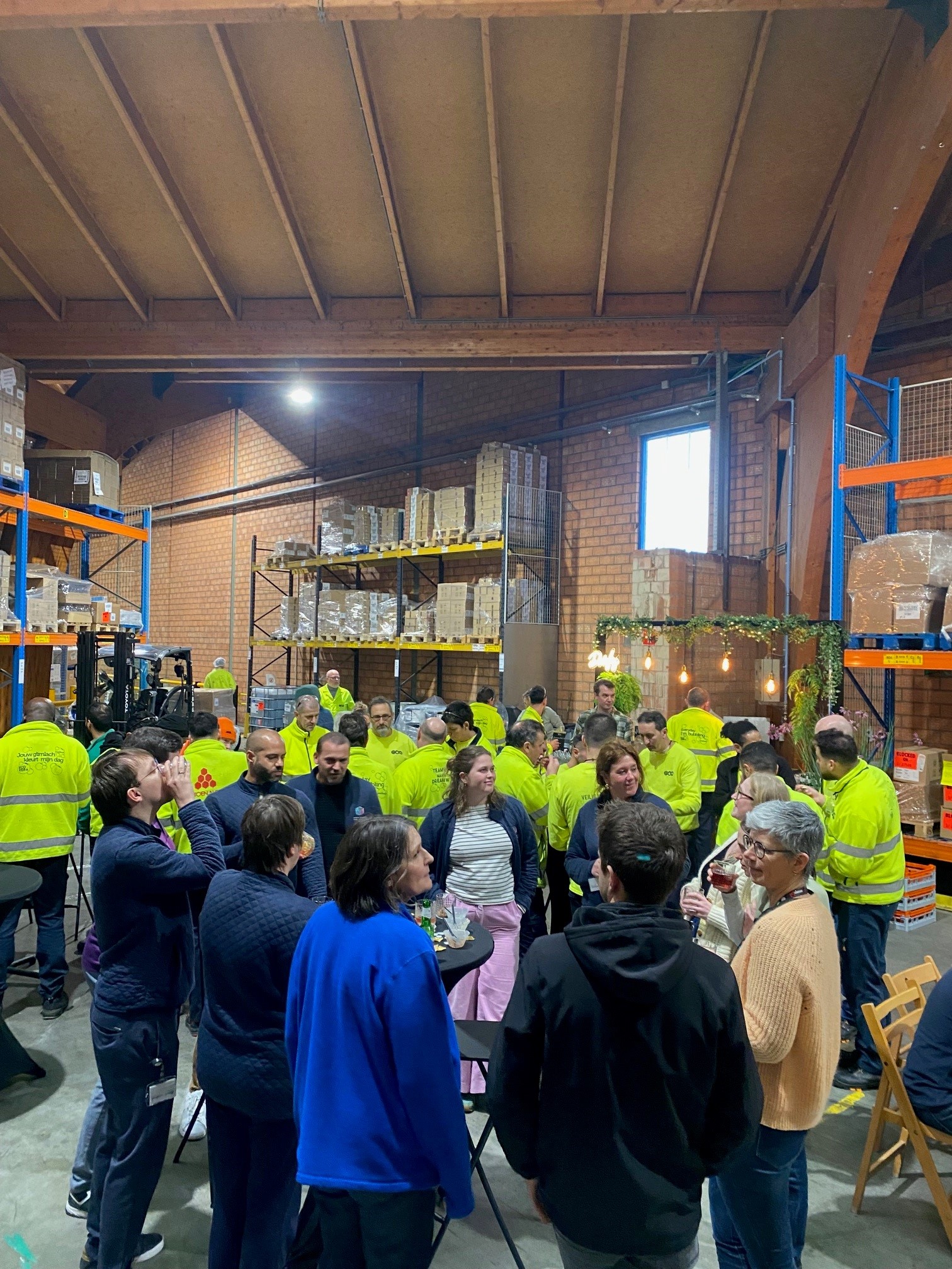 During our New Year's reception, we proudly look back on the past year