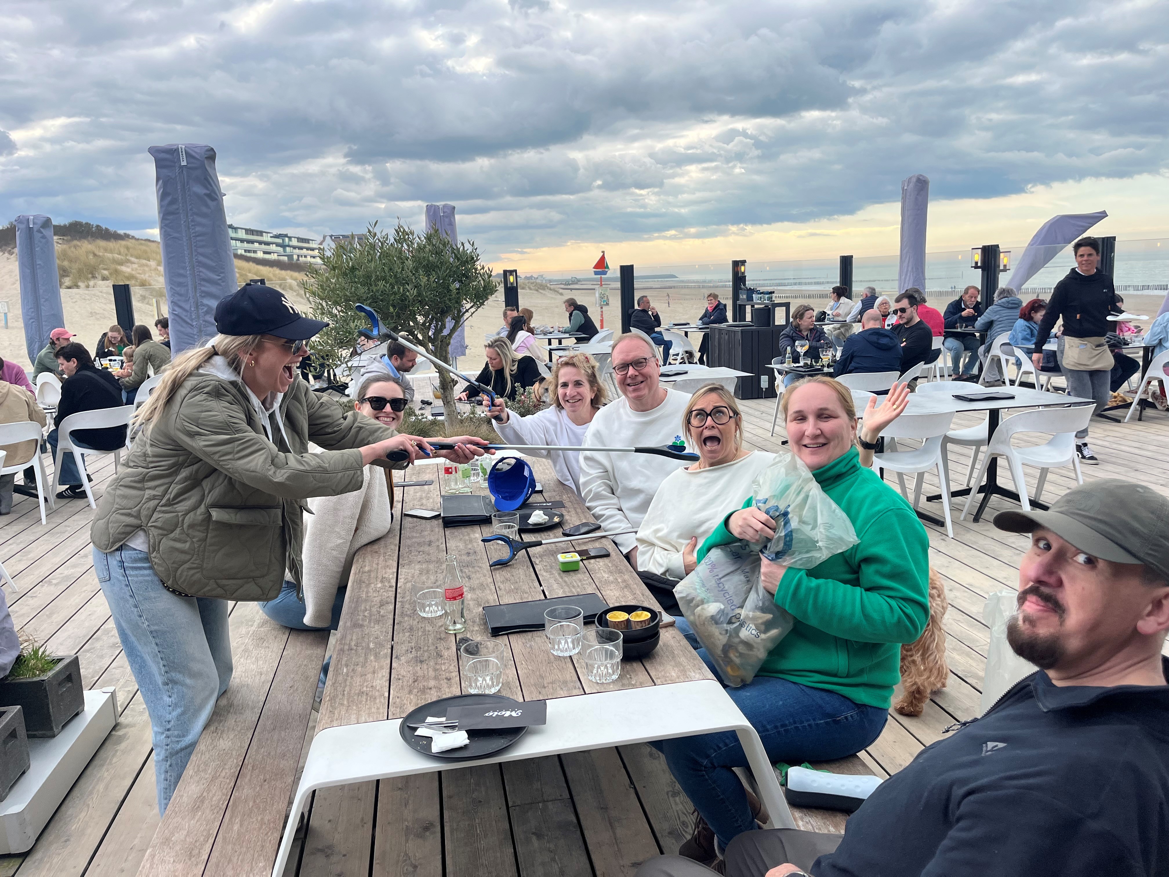 We are definitely participating in the Eneco beach clean-up!