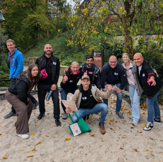 Team-building activities for Bravx in the Netherlands and Belgium.