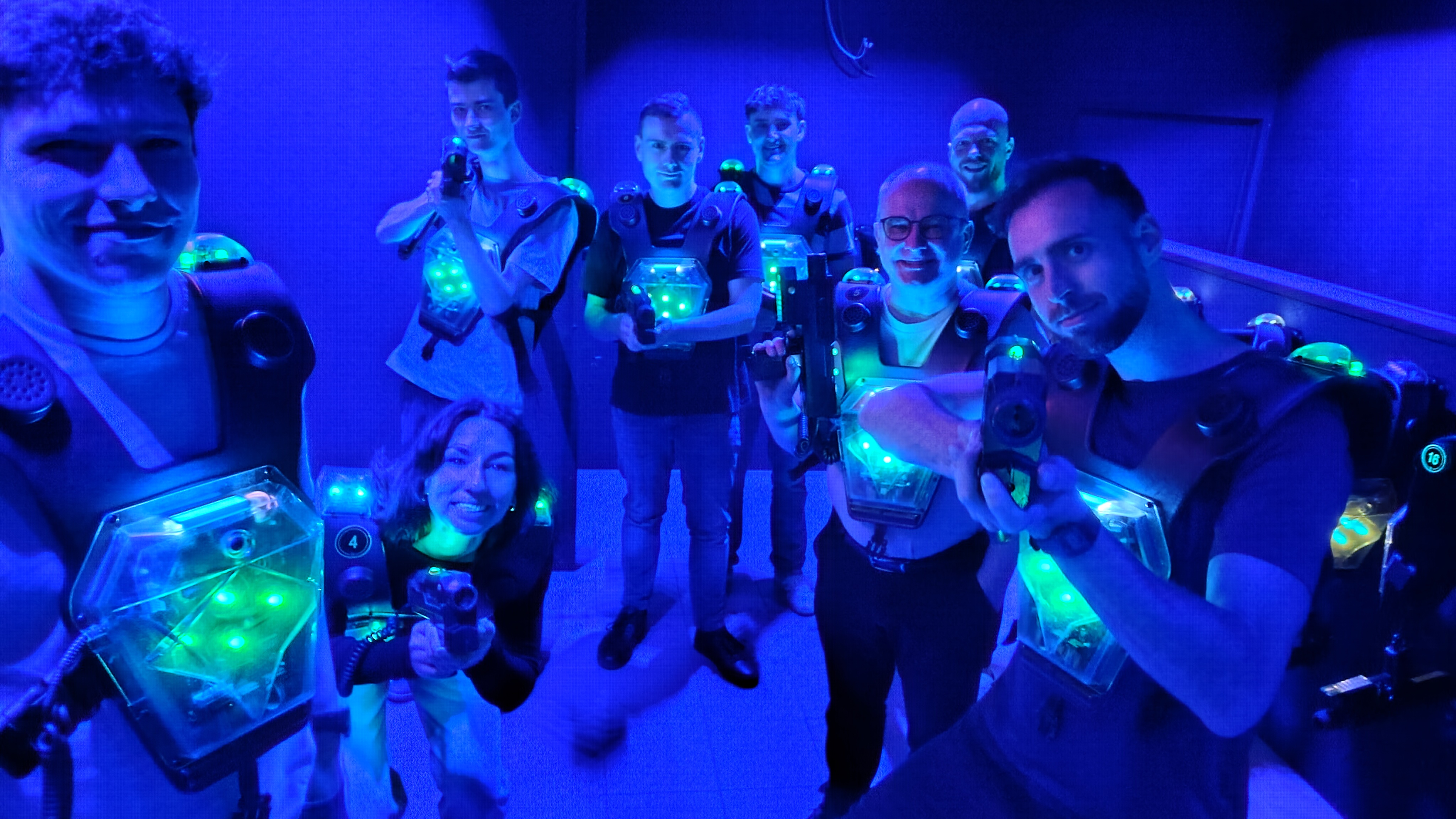 Lasershoot teambuilding