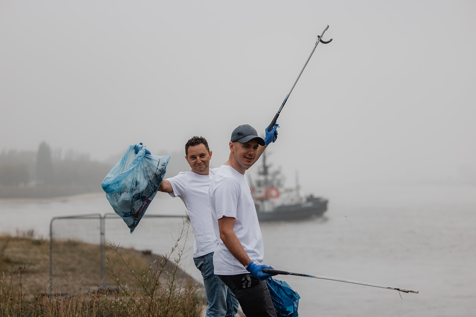 GS1 goes sustainable; we spent the whole day working alongside River Clean Up to do our bit.
