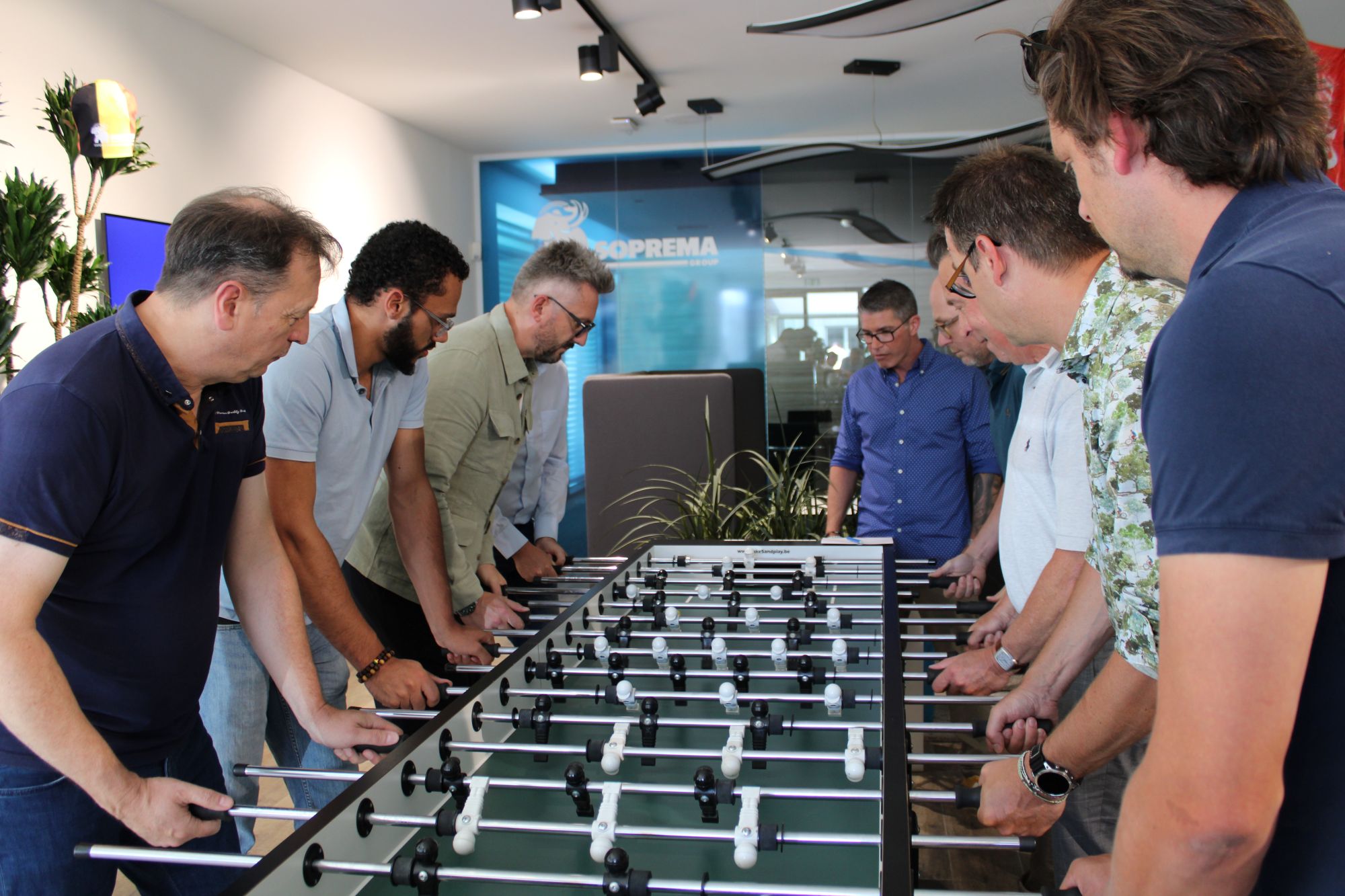 Different people, one team, the same energy. There’s no shortage of enthusiasm at SOPREMA!