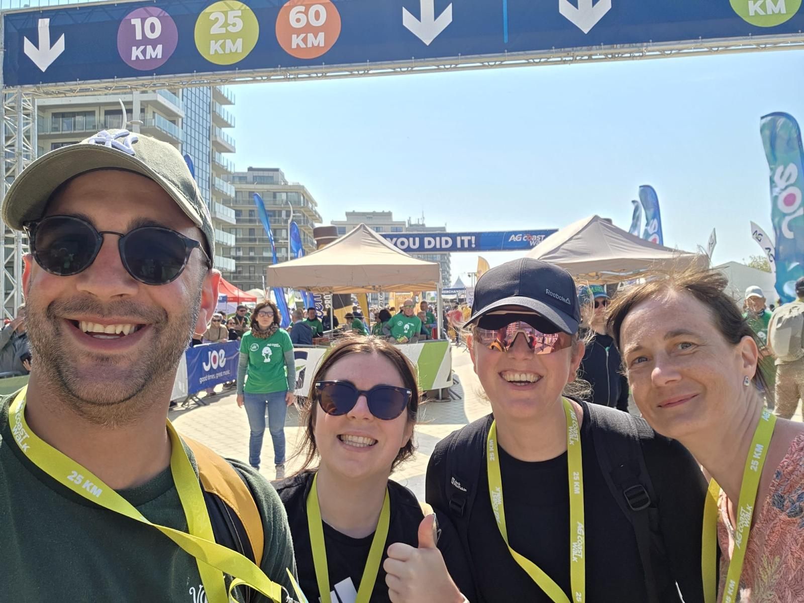 Wellbeing matters to us. That is why we encourage colleagues to stay active and take on challenges together.