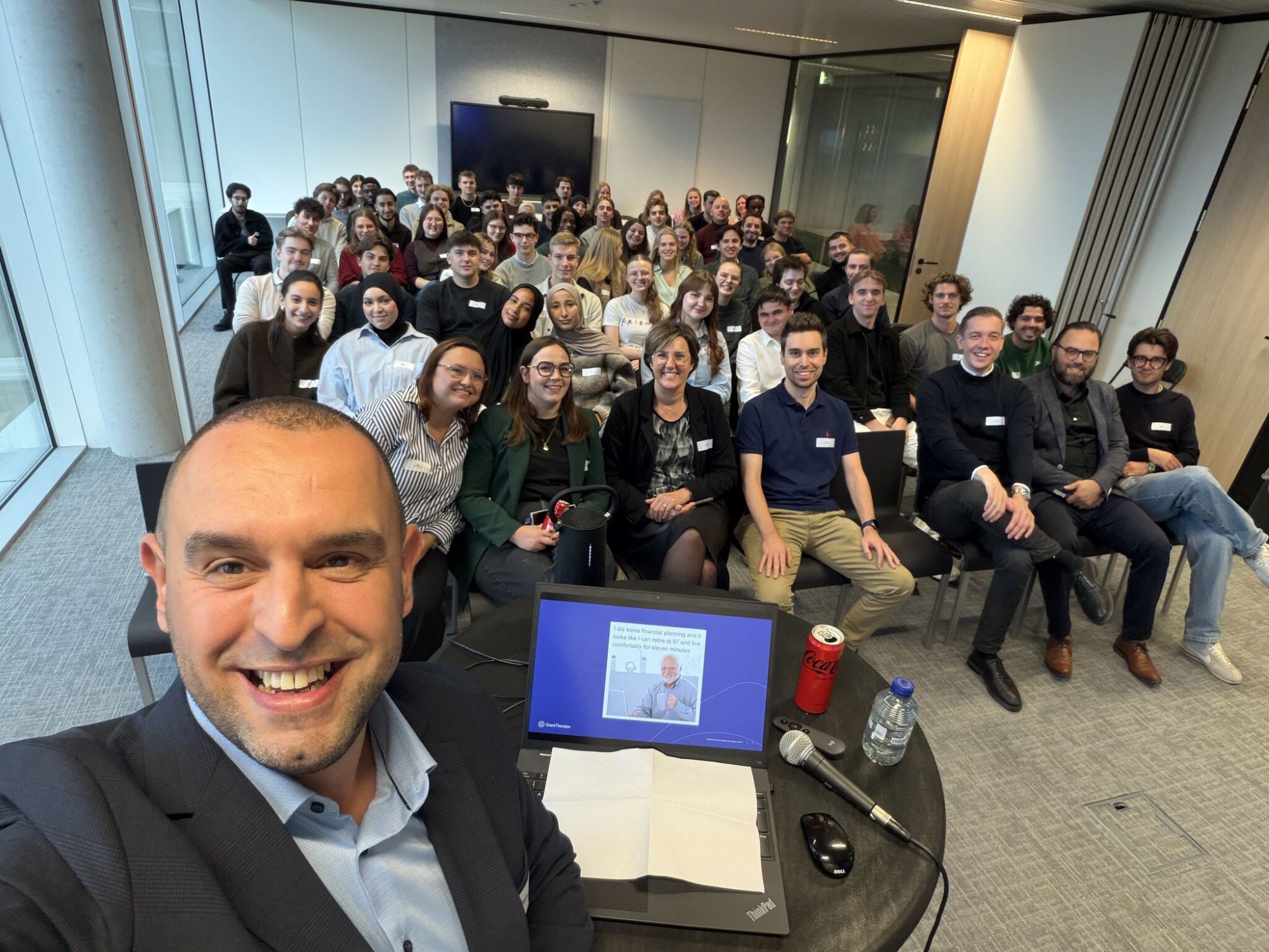 We are happy to share our knowledge with the next generation of professionals.