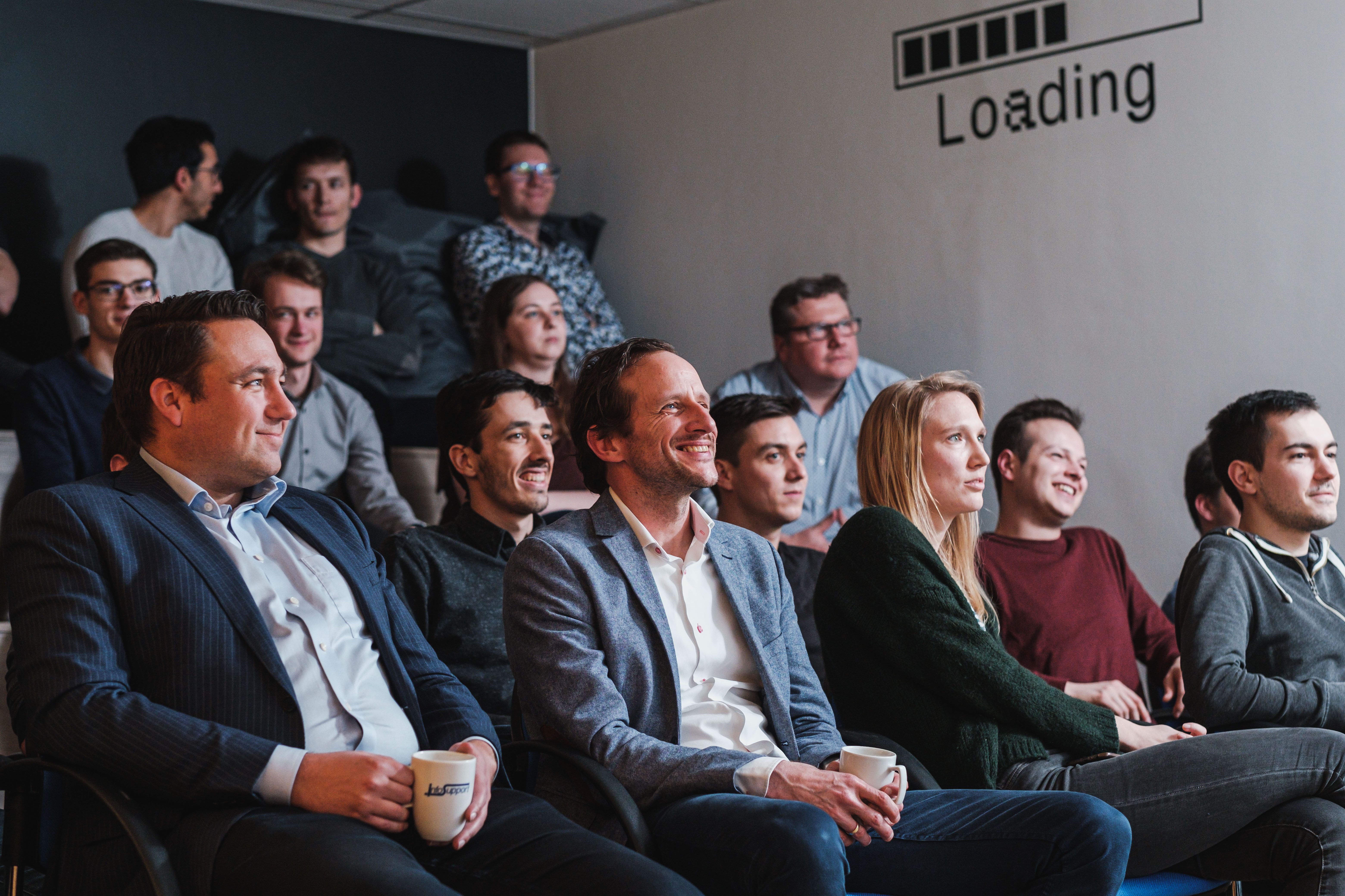 Almost everyone attends the quarterly meetings.