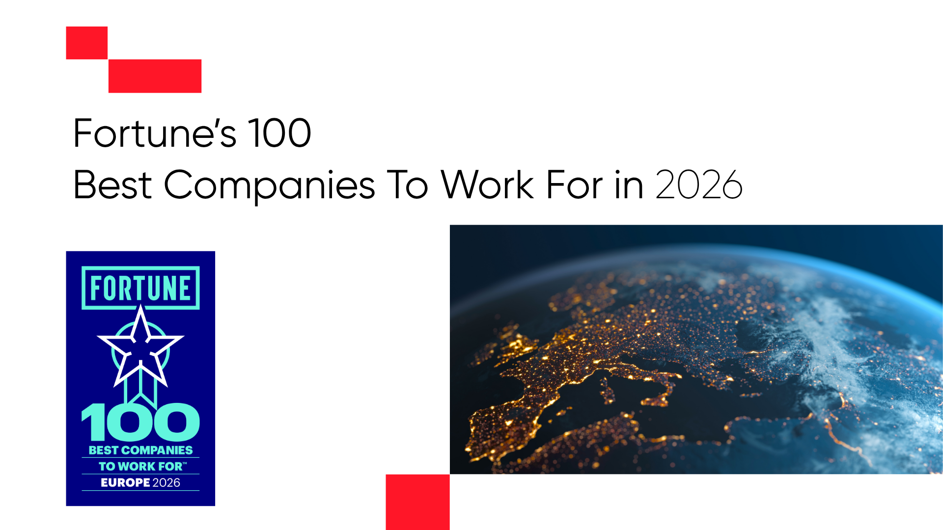 These Belgian Organisations Shine on Fortune's 100 Best Companies To Work For® in Europe 2026