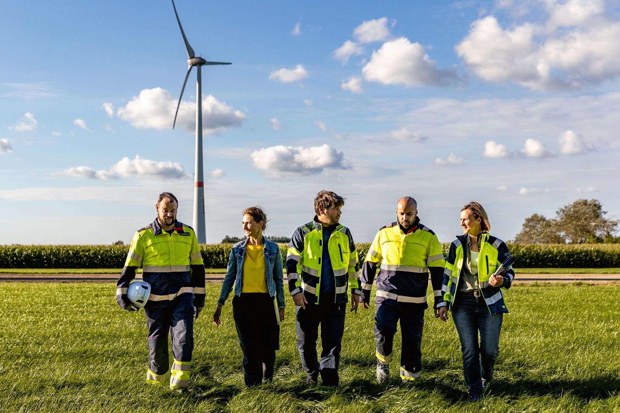 Fluvius wants to actively collaborate to achieve the energy transition and climate adaptation for Flanders.