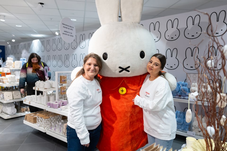 Opening of our Miffy Pop-up store in Brussels