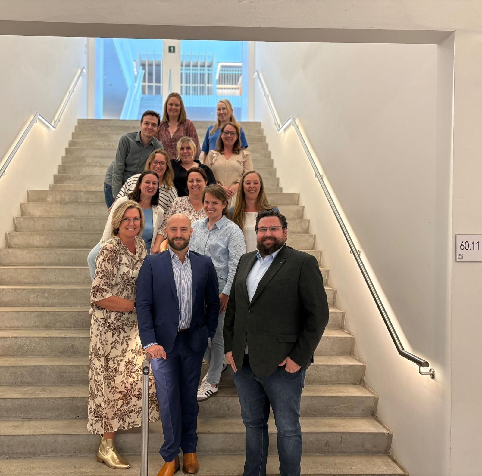 Kick-off of the academic year at VIVES University College. 14 HEMA employees enrolled in the Retail Management graduate program