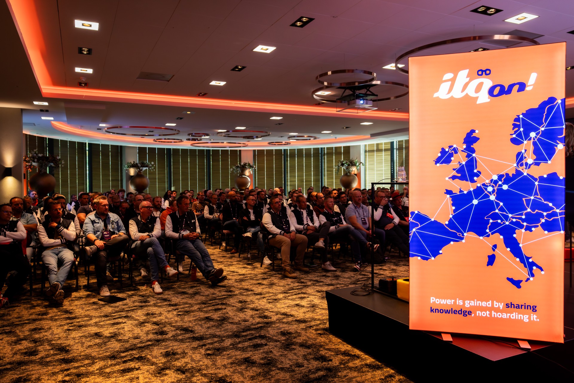 A full house during ITQonnect weekend and, more specifically, the start of our own ITQon (internal conference).