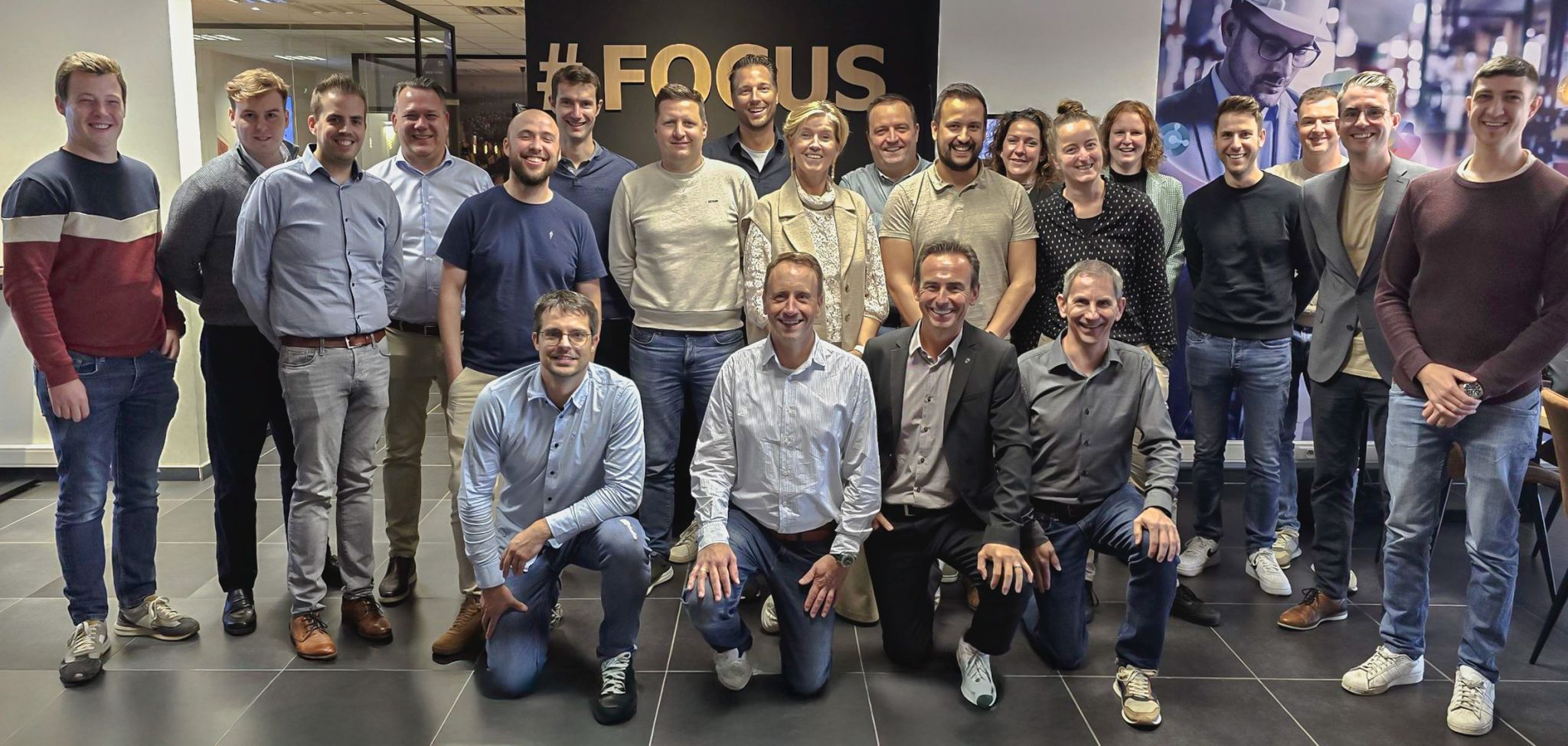 Taking on challenges together with shared drive and team spirit, both at work and outside of work. #UNITED