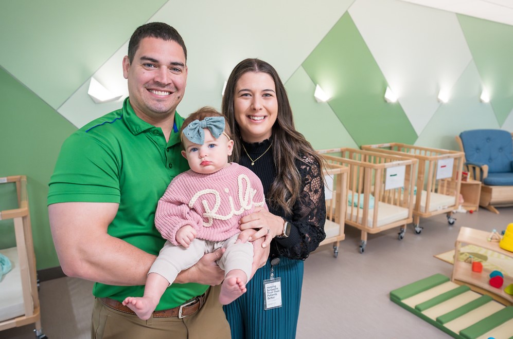 Family-first values - Our onsite daycare helps employees thrive at work and at home.