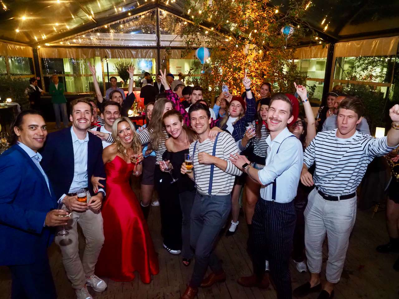 Ooh là là! Our colleagues imagined themselves in Paris for one evening during our annual staff party.