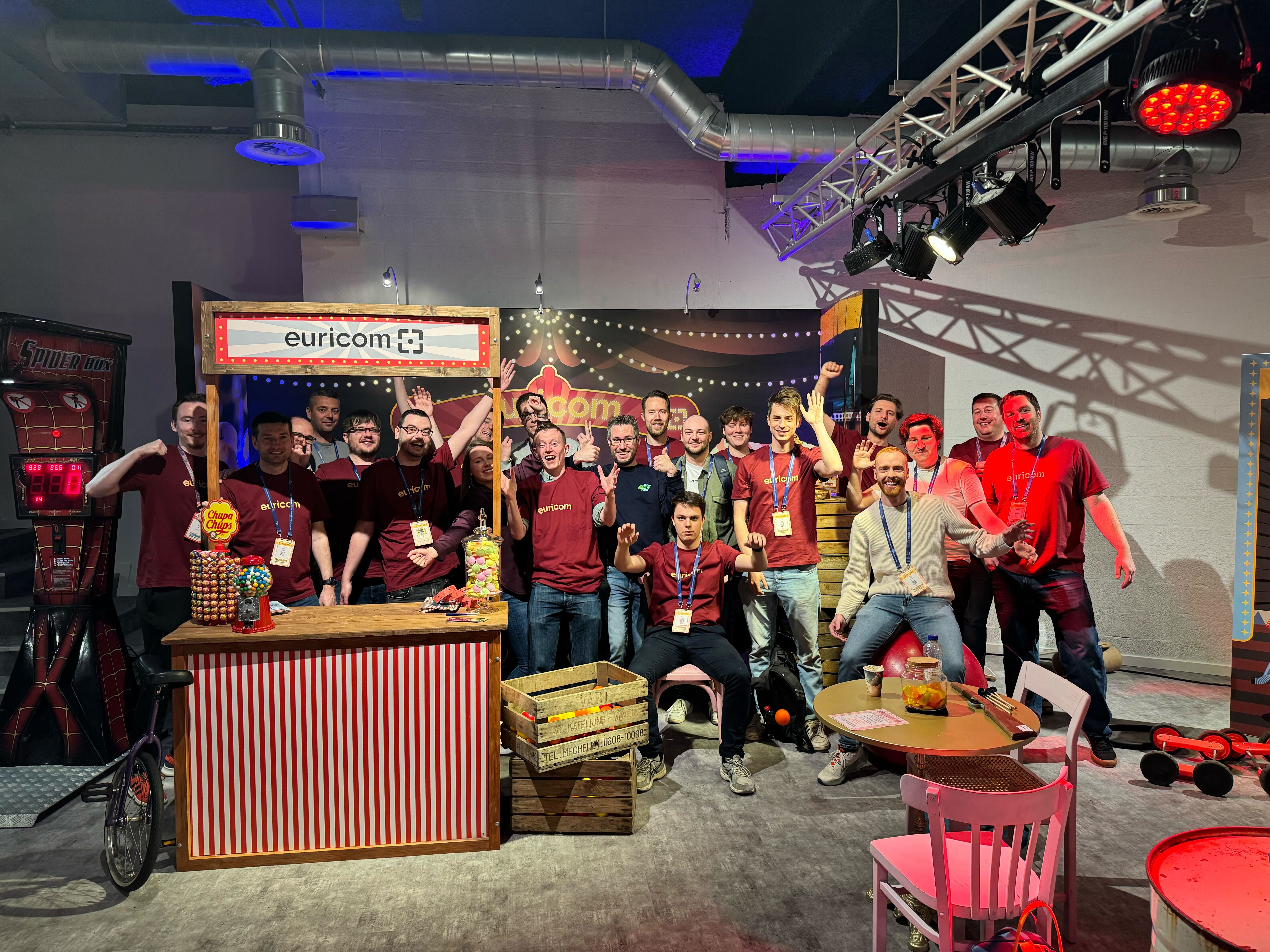 We remain curious at Euricom, so we also attend conferences together!