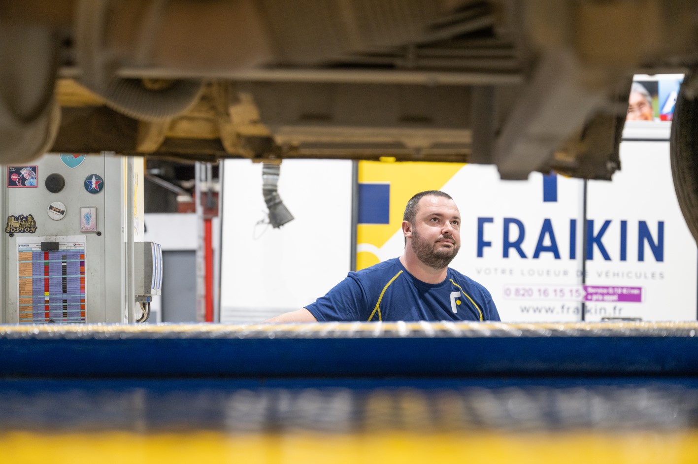 FRAIKIN's expertise is not limited to rental, but also includes vehicle servicing and maintenance.