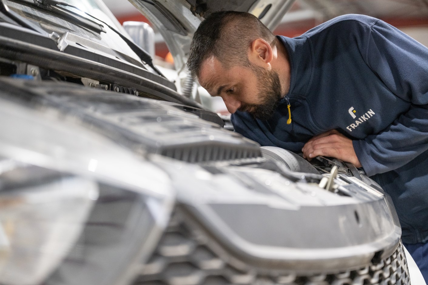 FRAIKIN's expertise is not limited to rental, but also includes vehicle servicing and maintenance.