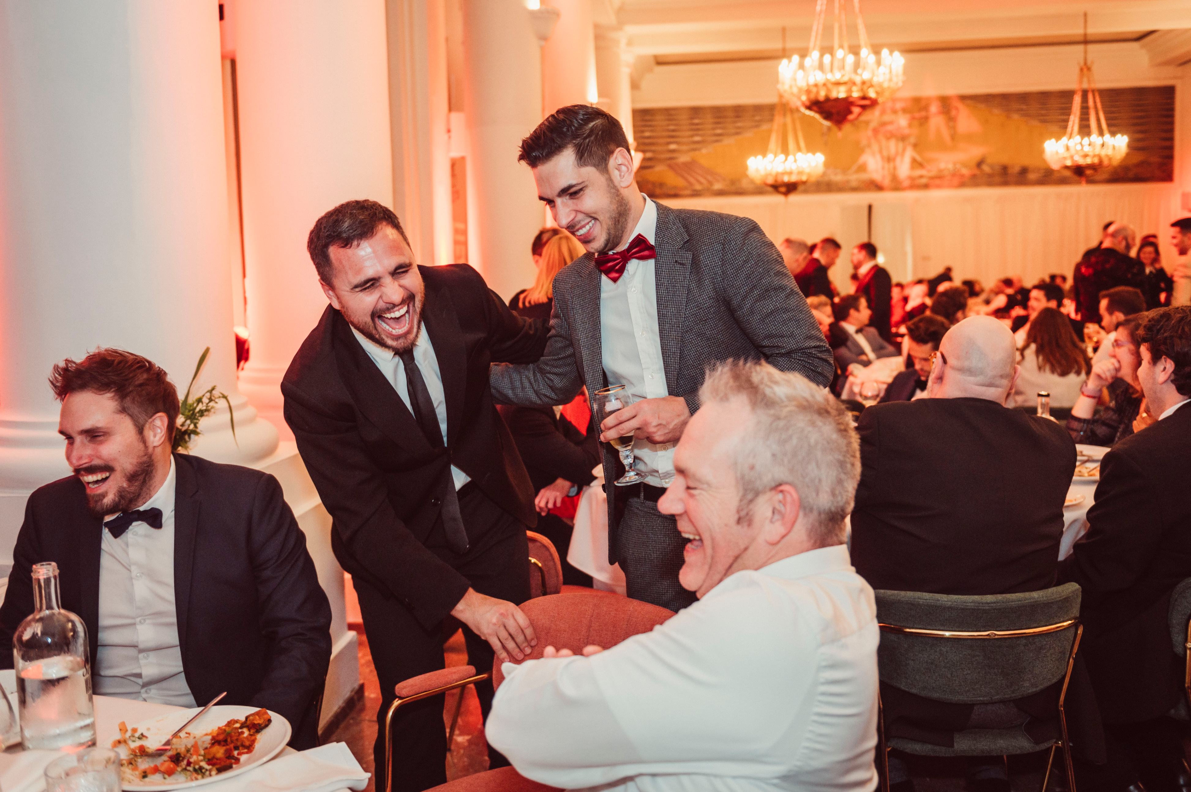 Our Luxembourg team sharing fun moments together during our yearly Kick-Off event