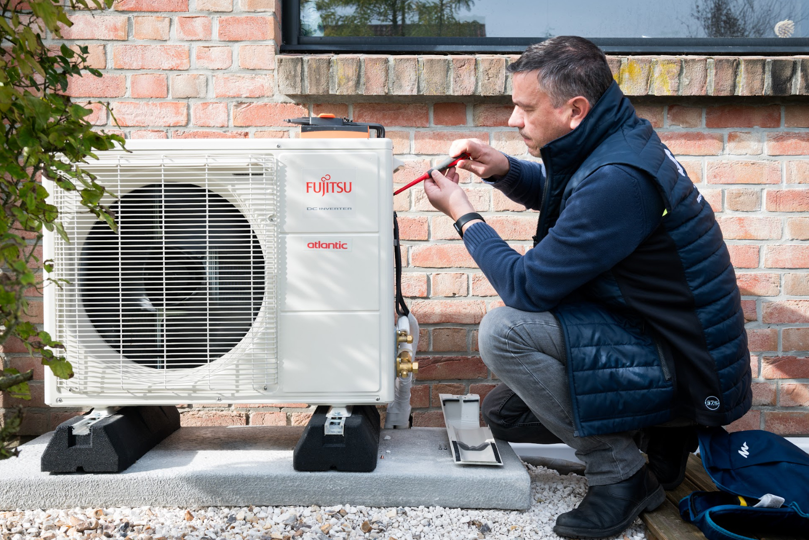 Heat pump installation