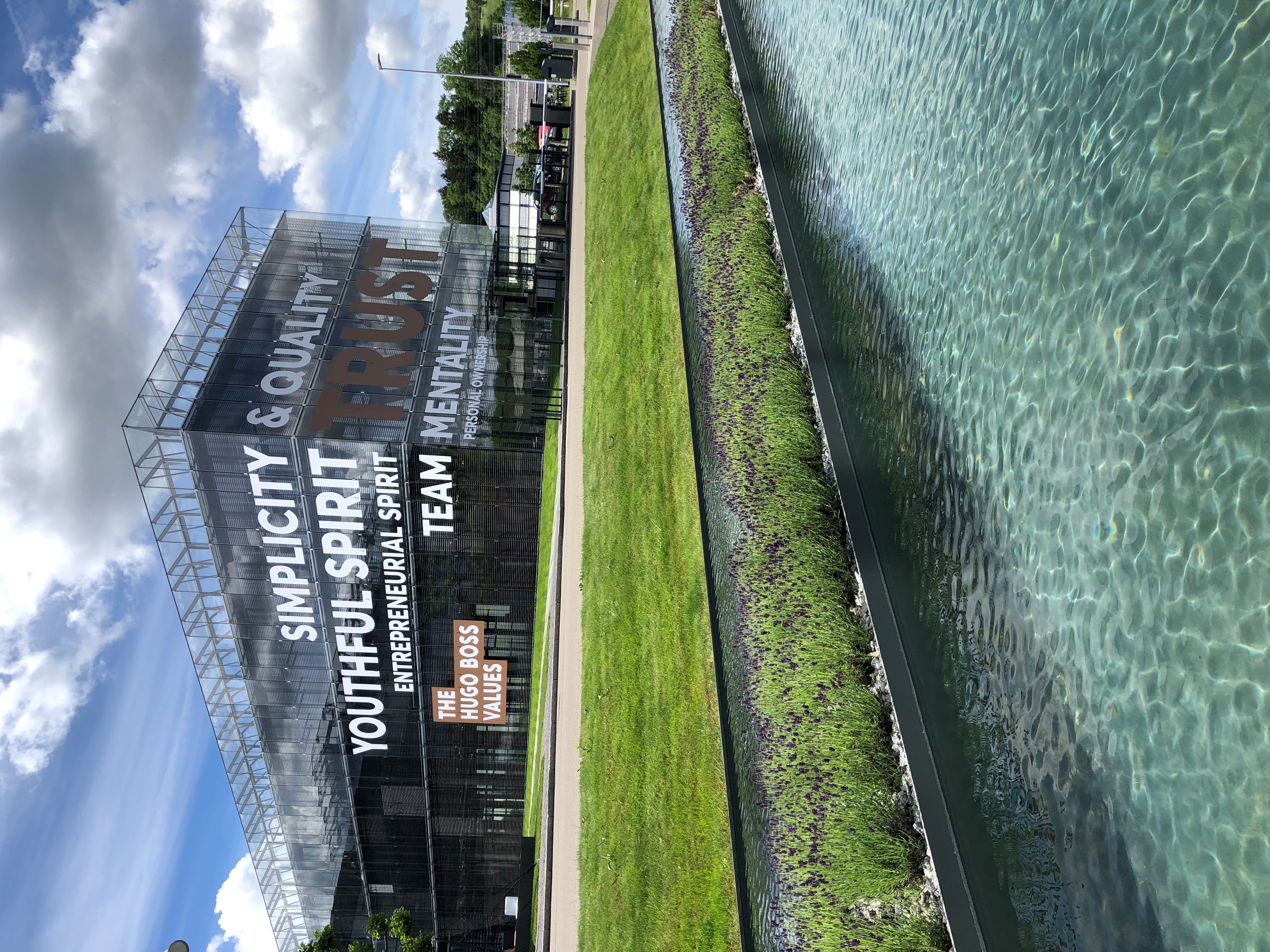 We are reminded of our HUGO BOSS values every day. 