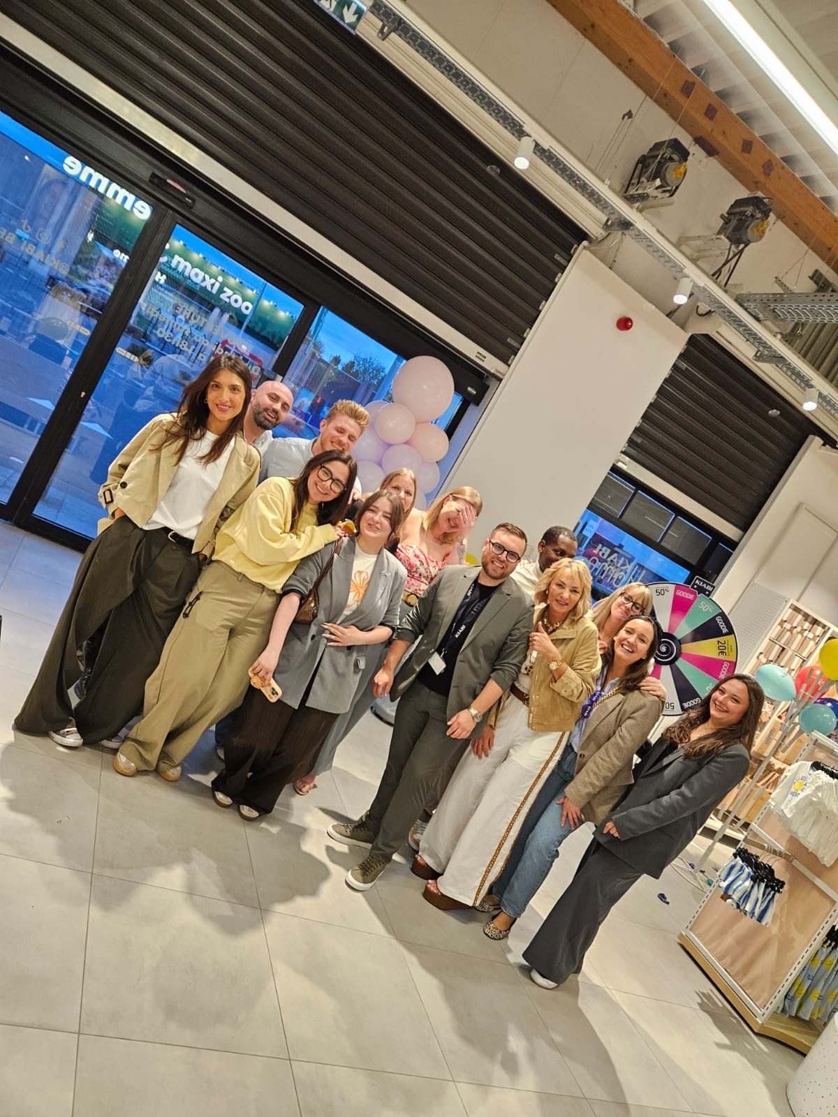 Store team in Belgium