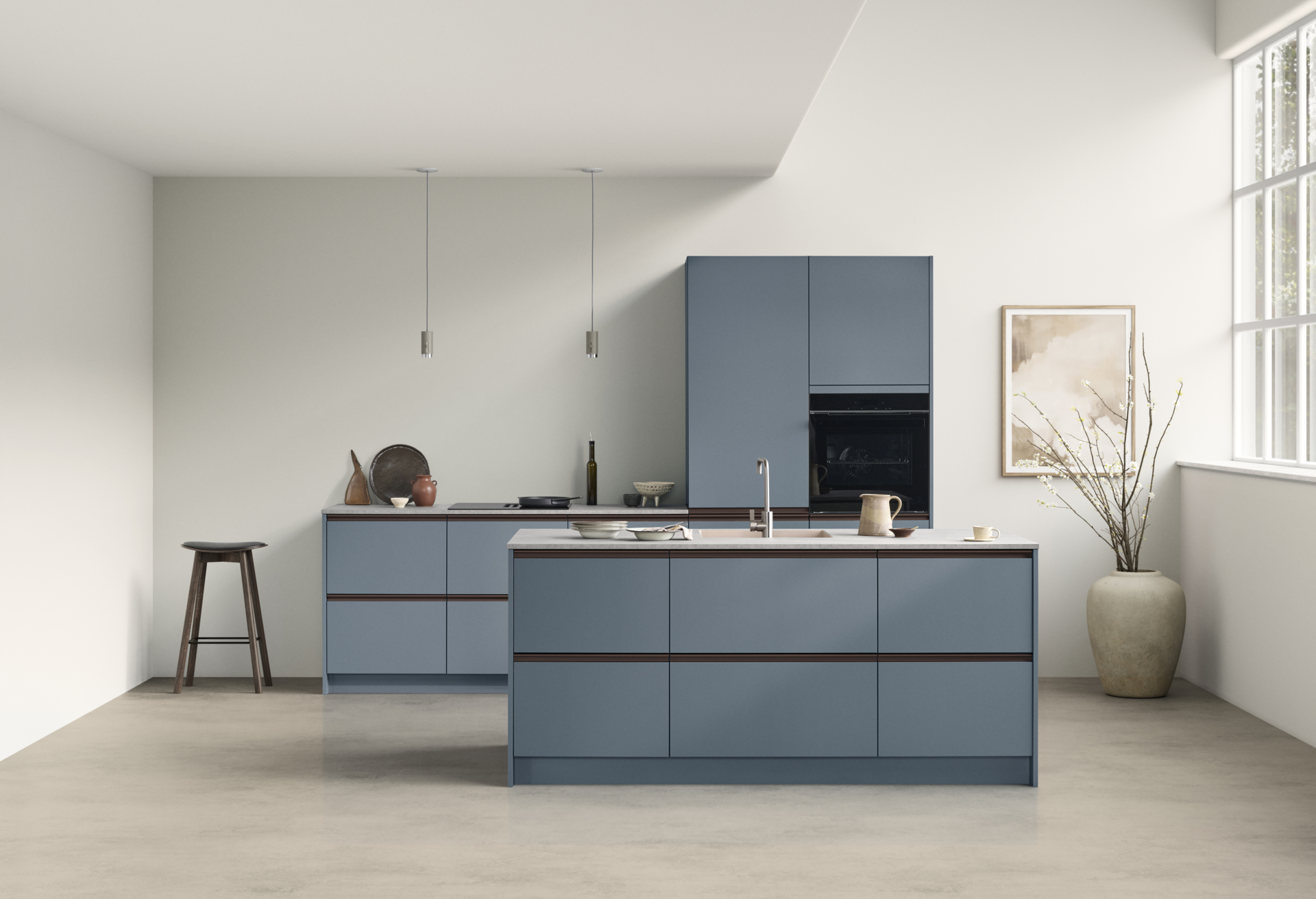 COMPOSE Blue Matt Bronze