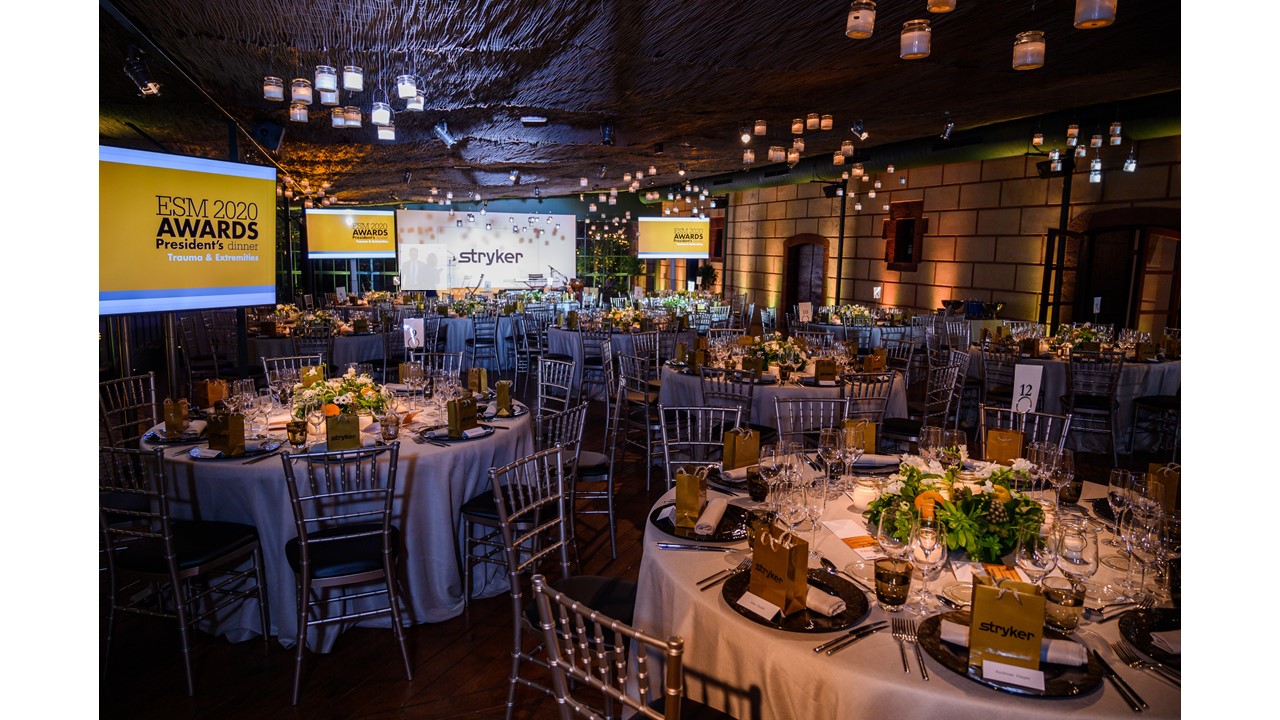 We celebrate the achievements of our sales force annually at the European Sales Meeting.