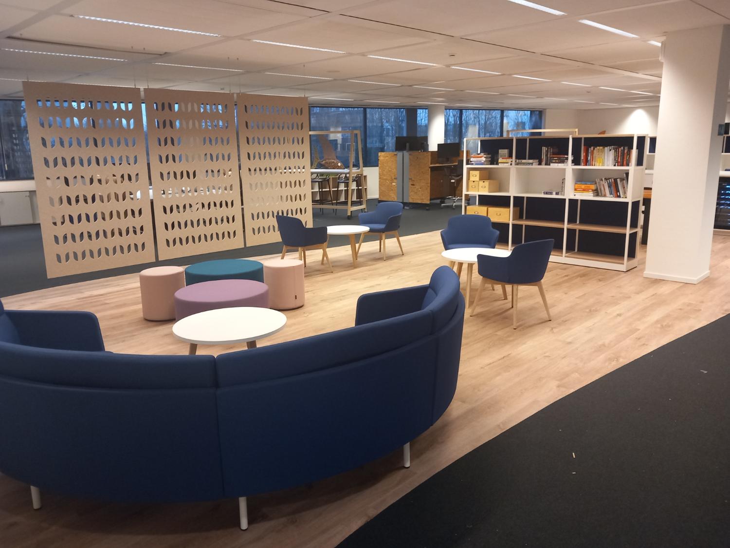 We work in a newly renovated office that reflects our branding. We enjoy organising lots of fun evenings together!