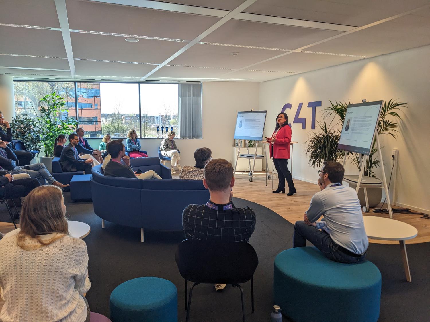 We hold customer events at our office, which allow us to share insights and knowledge and gather product feedback on CAS