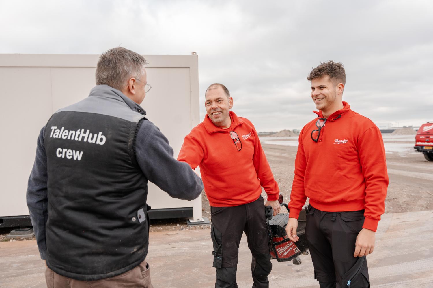 Onze productspecialisten op locatie bij de eindgebruiker.