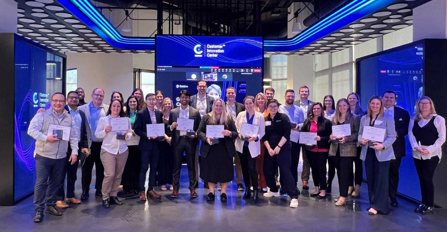 Managers in Progress group gathered at the CIC (Customer Innovation Center) in Chicago, USA