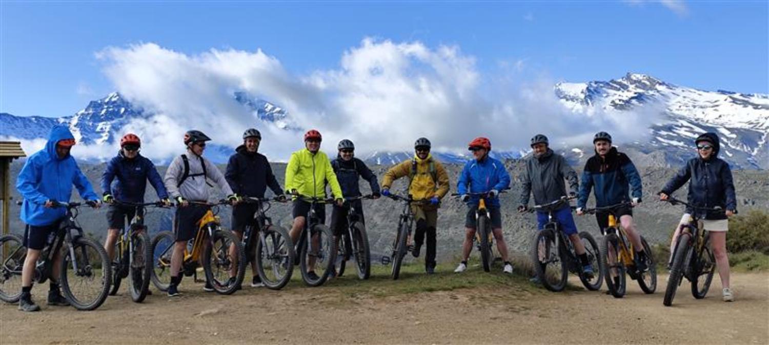Adrenalinekick op de Siera Nirvada Eén van de hoogtepunten van onze ETO in Andalusië was de spannende afdaling.