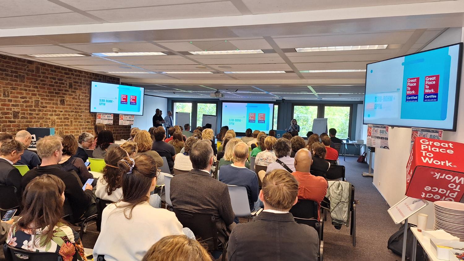 Presentatie resultaten/Présentation résultats GPTW 2024