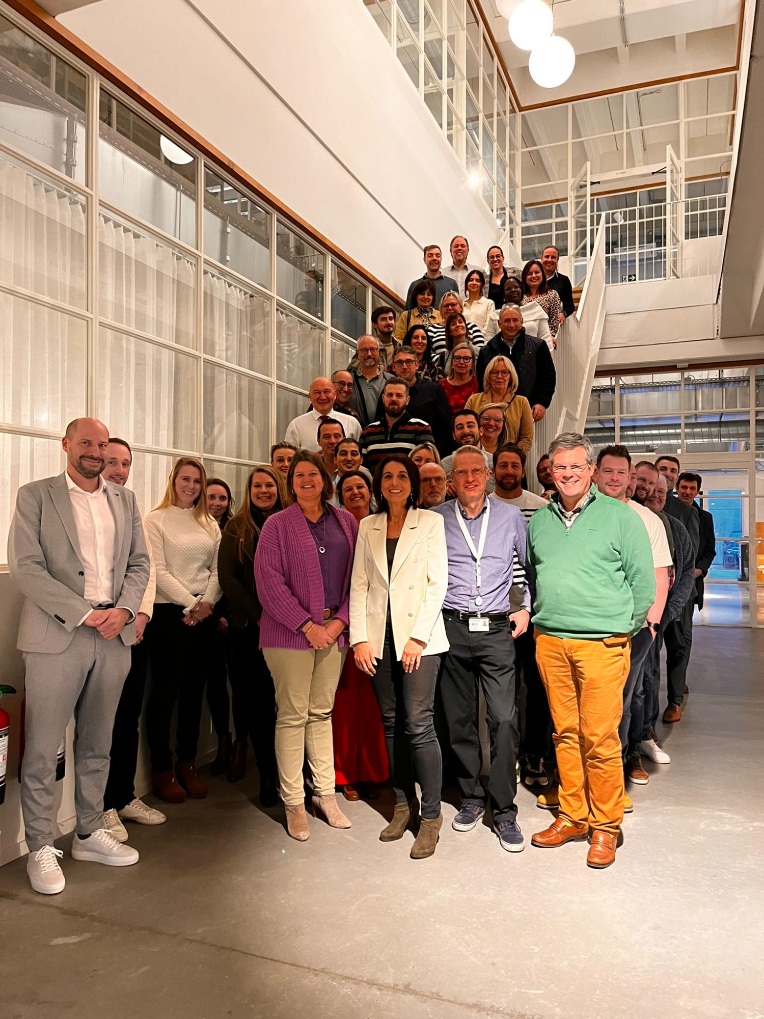 End of a DX kick-off with all colleagues present