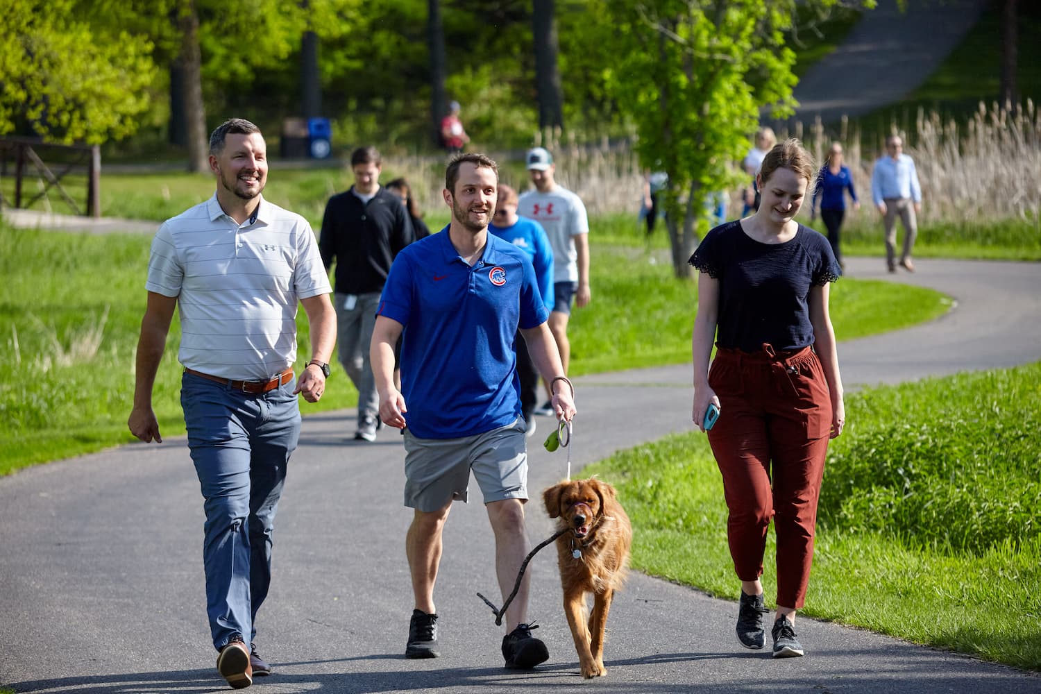 Our global walking challenge raised money for charities while also promoting healthy wellbeing. 