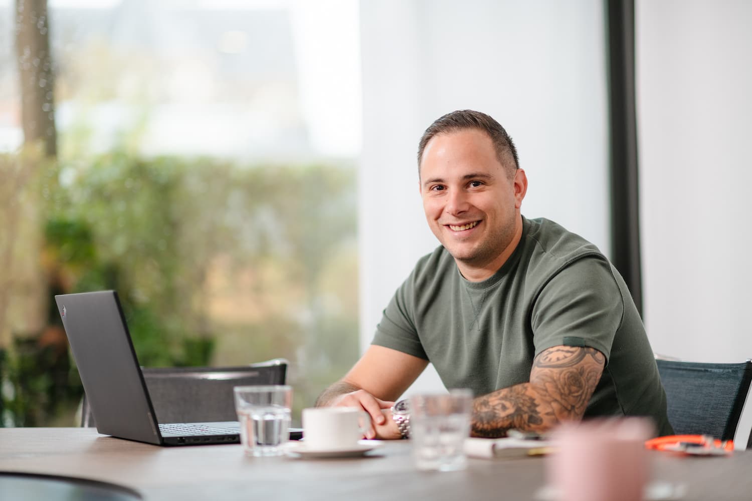 Colleague Jesse worked in the CPL department and after several years made the move to the Marketing & Communications team.